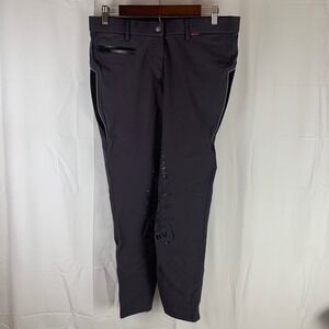 B Vertigo Riding Breeches Women 32 Purple Full Seat Silicone Grip Equestrian